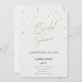 Flakes & Forever Bridal Shower Einladung