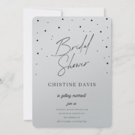 Flakes & Forever Bridal Shower Einladung