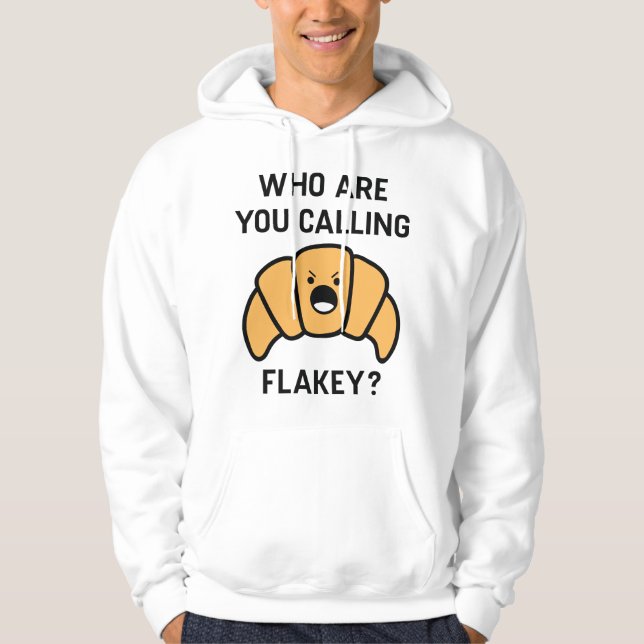 Flakey Croissant Hoodie (Vorderseite)