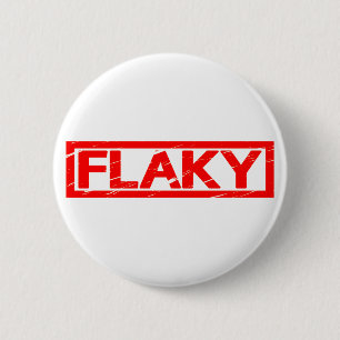 Flaky Briefmarke Button