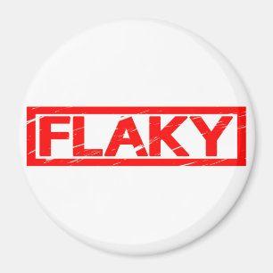 Flaky Briefmarke Magnet
