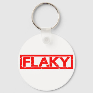 Flaky Briefmarke Schlüsselanhänger