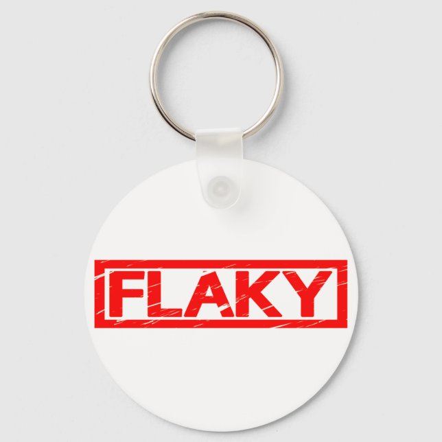 Flaky Briefmarke Schlüsselanhänger (Vorderseite)