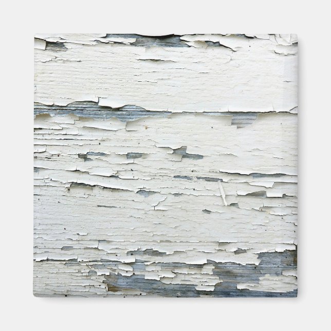 Flaky Paint Square Magnet (Vorne)