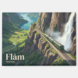 Flåm-Bahn Norwegen Magnet