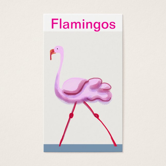 flamant rose (Devant)