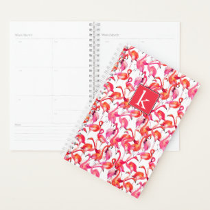Flamant rose Aquarelle En Aquarelles