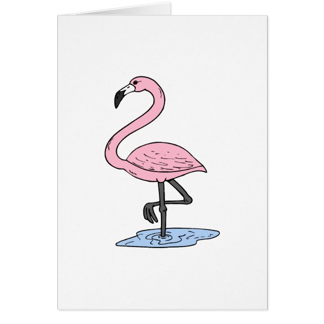 Flamant rose de foi (Devant)