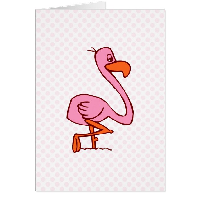 Flamant rose de secousse (Devant)