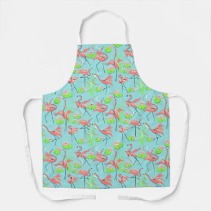 Flamant rose Fandango répéter petit tablier motif