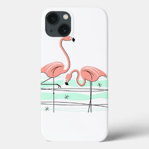 Flamant rose Ocean Pair coque ipad