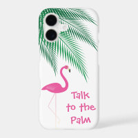 Flamant rose Parlez au coque iphone Palm