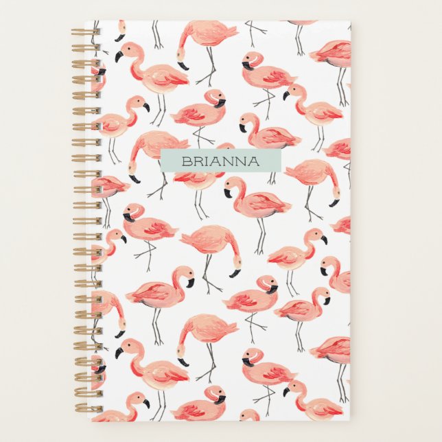 Flamant rose personnalisé (Devant)
