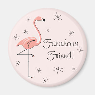 Flamant rose Pink Fabulous Ami aimant