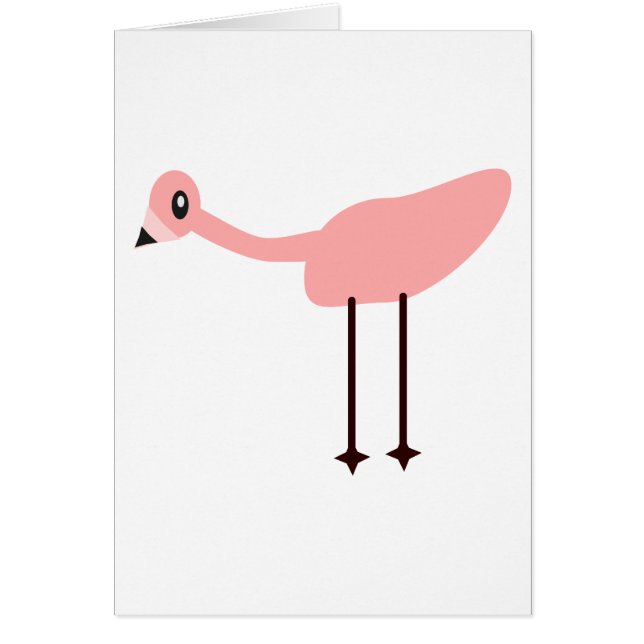 Flamant rose rose (Devant)