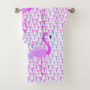 Flamant rose rose chaud