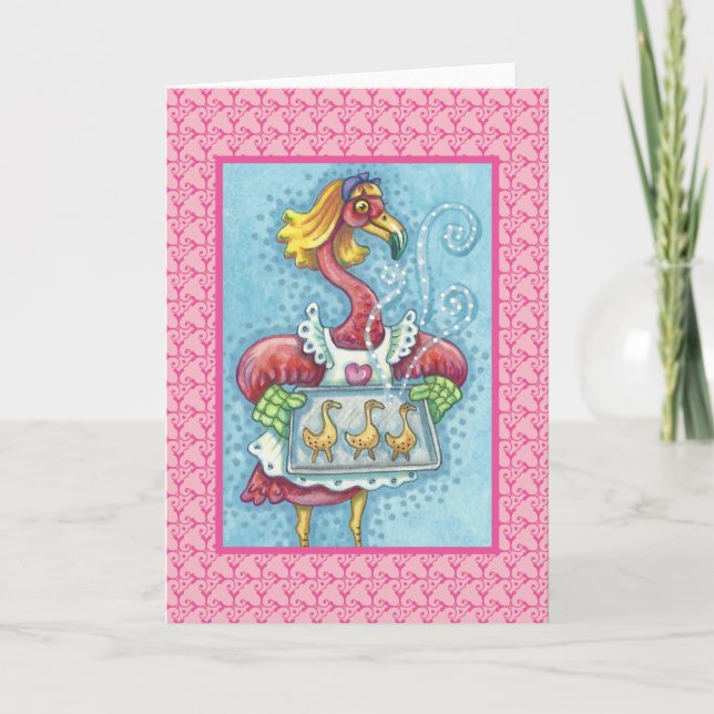 Flamant rose ROSE CUISINES DE CUISINE, CARTE DE SA (Devant)