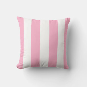 Flamant rose rose et blanc  Coussin