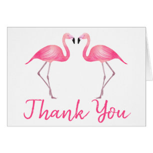 Flamant rose rose Merci Plage de Mariage tropical