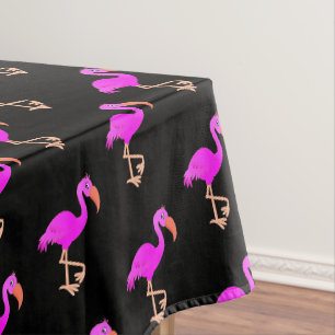 Flamant rose rose nappe Couleur personnalisée