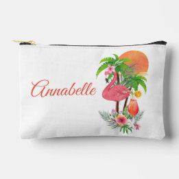 Flamant rose rose Vacances Petit Accessoire Sac