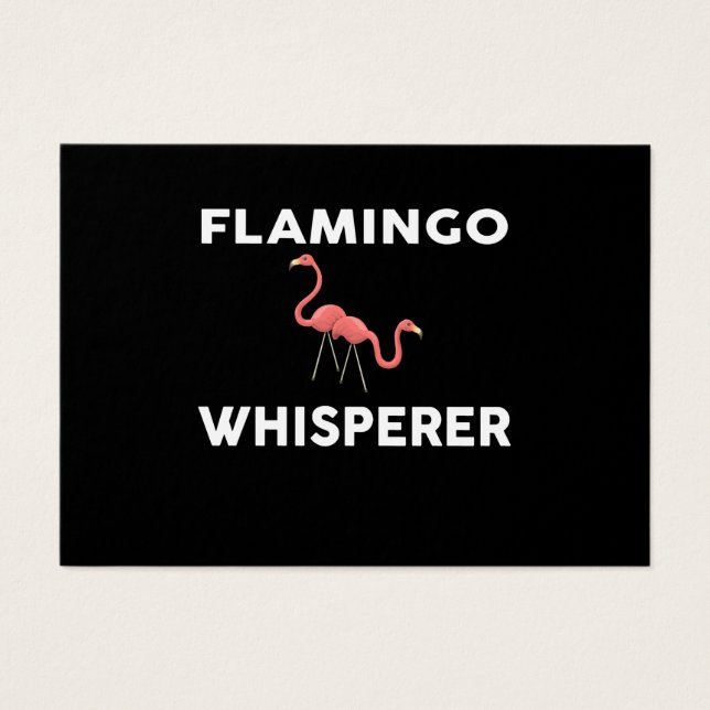 Flamant rose Whisperer Flamants roses de nouveauté (Devant)
