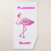 Flamants roses gloire