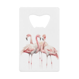 Flamants roses rose tropicale personnalisés