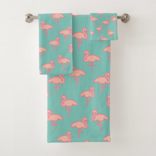 Flamants roses roses