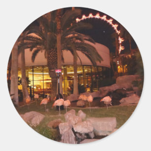 Flamants roses, Stickers Las Vegas