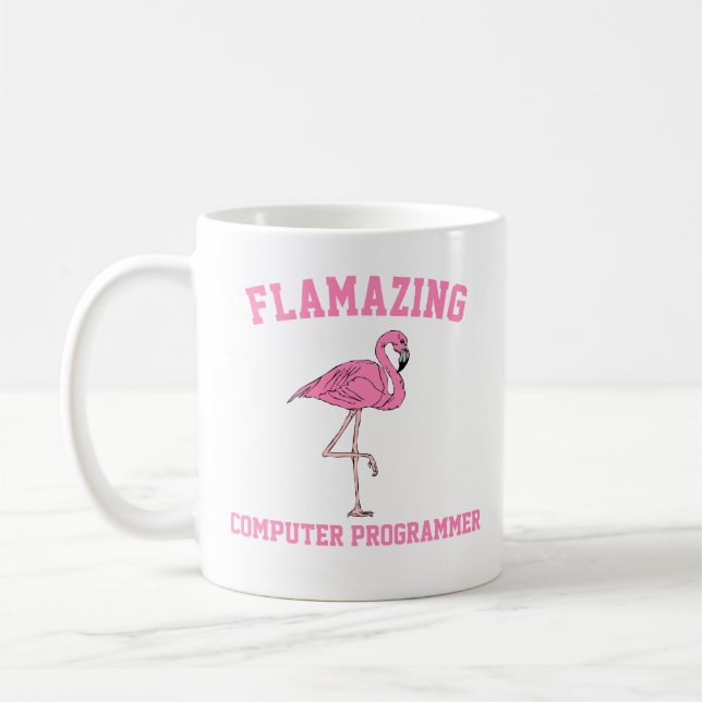 Flamazing Computer Programmer Mug (Gauche)