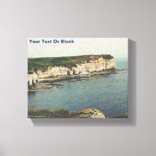 Flamborough Head Chalk Cliffs Leinwanddruck