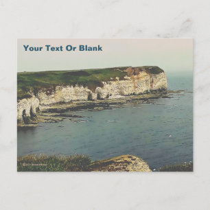 Flamborough Head Chalk Cliffs Postkarte