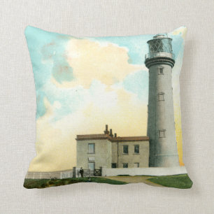 Flamborough Lighthouse (1900) Wurfs-Kissen Kissen