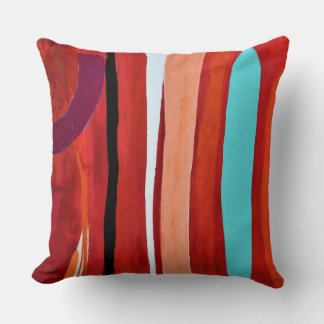 Flame Bleue 20 x 20 Oreiller Poly