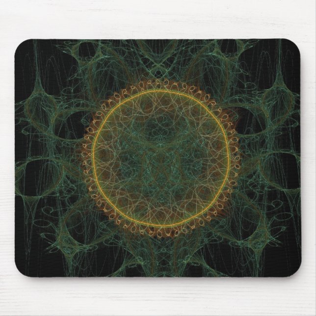 Flame Fraktal Mousepad (Vorne)