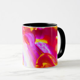 Flame - Helle Orange und Gelb Tasse