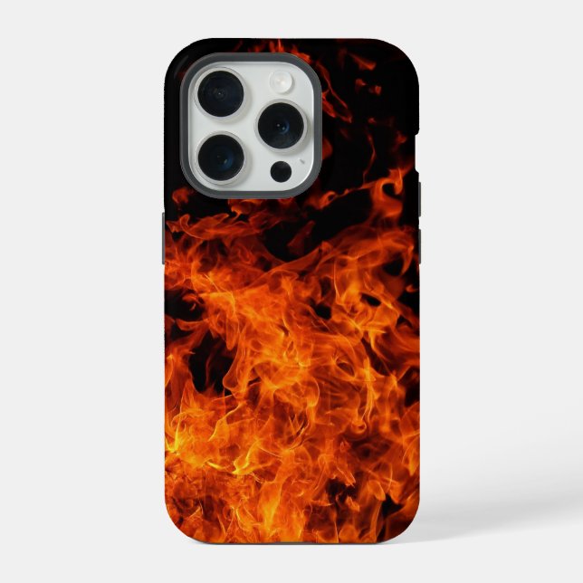 Flame iPhone 15 Hüllen Pro Hülle (Rückseite)