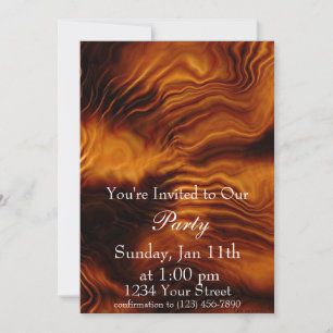 Flame Party 3 Einladung komplett