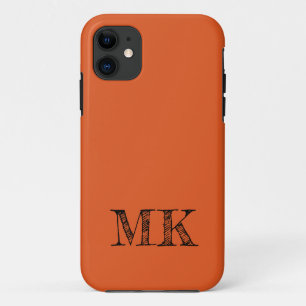 Flame Red Solid Color Minimal Case-Mate iPhone Hülle