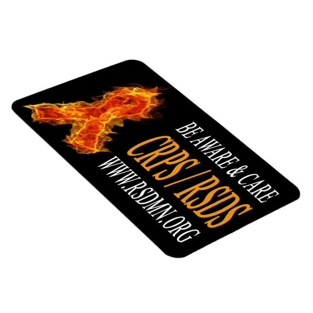 Flame Ribbon Magnet (Rechte Seite)