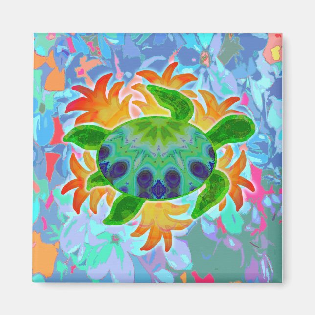 Flame Turtle Magnet (Vorne)