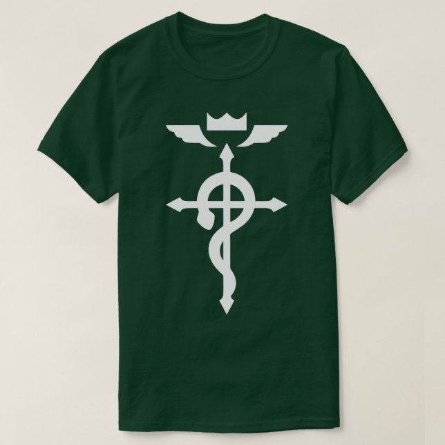 Flamels Cross Alchemy Symbol T-Shirt (Design vorne)