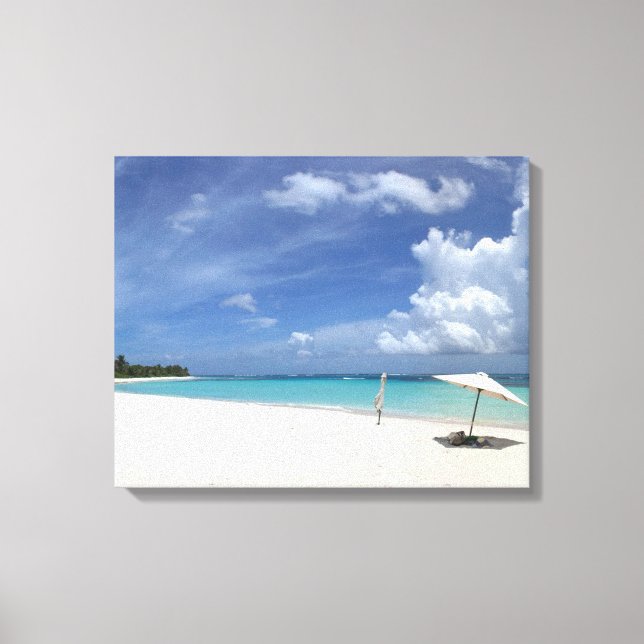 Flamenco Beach Culebra Puerto Rico Leinwanddruck (Vorderseite)