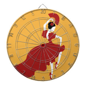 Flamenco Dancer Dartscheibe