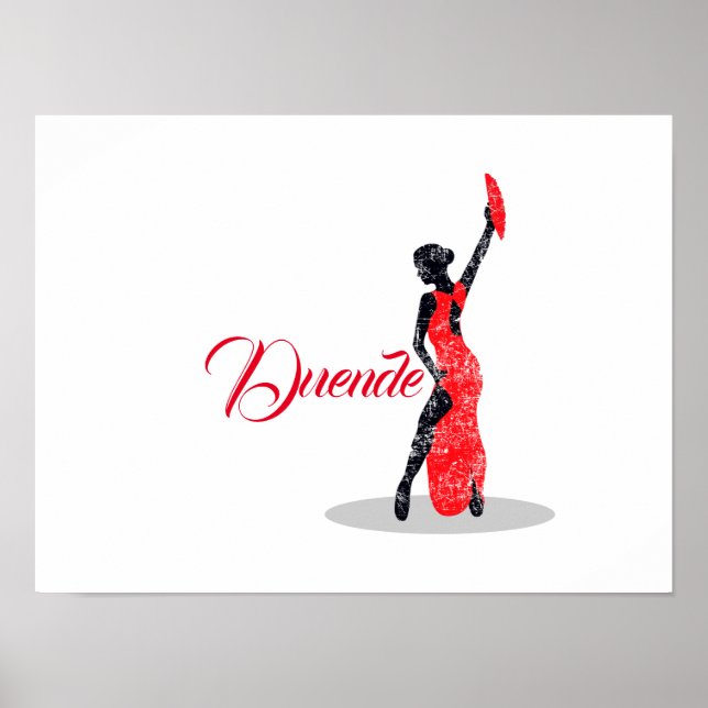 Flamenco Dancer Duende Poster (Vorne)
