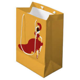 Flamenco Dancer Geschenktasche Mittlere Geschenktüte