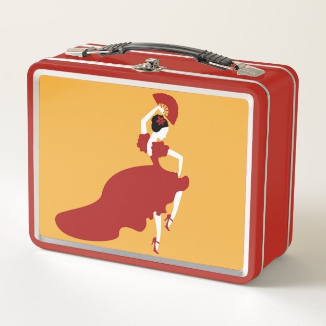 Flamenco Dancer Lunch Box (Vorderseite)
