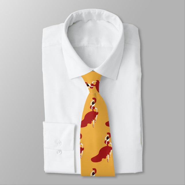 Flamenco Dancer Necktie Krawatte (Gebunden)