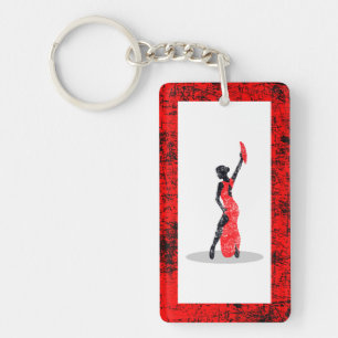 Flamenco Dancer Schlüsselanhänger